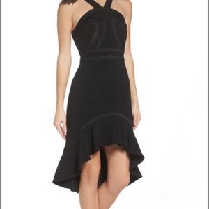 Foxiedox Aviana High Low Halter Dress